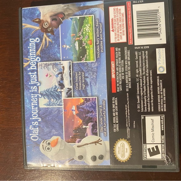 Disney Frozen: Olaf's Quest (Nintendo DS, 2013) Complete in box gamemill - Picture 2 of 3